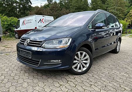 VW Sharan Volkswagen Highline BMT 7-Sitzer Navi Teilleder AHK