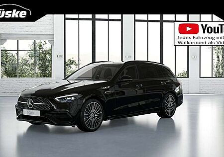 Mercedes-Benz C 220 d T 4M AMG Line Night sienabraun AHK 360°