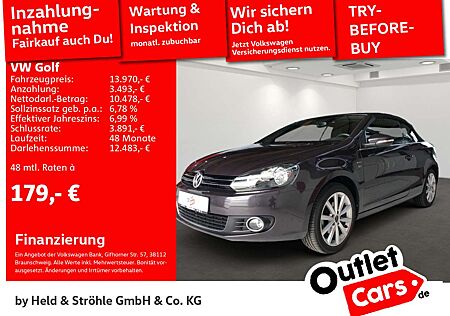 VW Golf Volkswagen Cabriolet LOUNGE 1.4 TSI NAV PDC SHZ