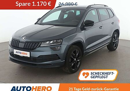 Skoda Karoq 1.5 TSI ACT SportLine Aut. *NAVI*VC*LED*TEMPO*