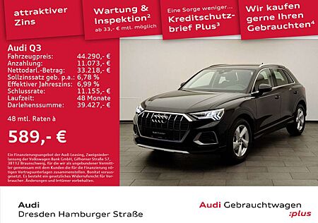 Audi Q3 advanced 35 TFSI S tronic/ Standheizung/AHK u