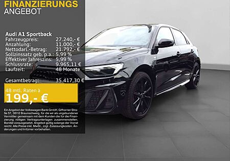 Audi A1 40 TFSI 2x S LINE LM18 PRIVACY OPS