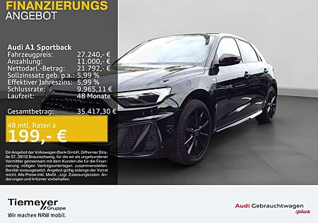 Audi A1 40 TFSI 2x S LINE LM18 PRIVACY OPS