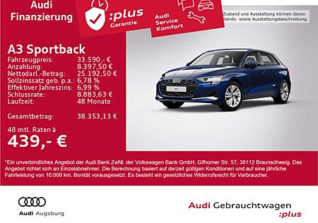 Audi A3 advanced 35 TFSI *AHK*SPUR*8-fach*