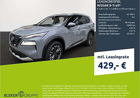 Nissan X-Trail 1.5 VC-T e-4ORCE 213 PS 4x4 Tekna 5 Sitze PGD Bose