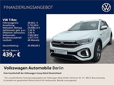 Volkswagen T-Roc 1.5 TSI DSG R-Line Pano Navi LED SHZ ACC