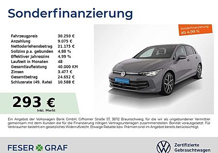 VW Golf Volkswagen 1.5eTSI Edition50 AHK Matrix Pano Schiebed.