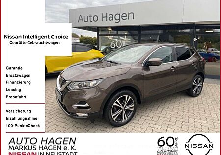 Nissan Qashqai gebraucht kaufen Nissan Qashqai N-Connecta 18" GJR AHK Navi 360° Einpark