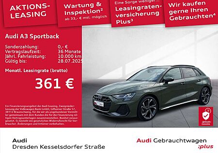 Audi A3 30 TFSI S-Line Navi LED Kamera GRA