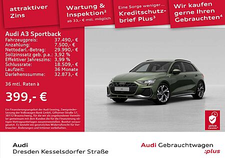 Audi A3 S line 30 TFSI 85(116) kW(PS) Schal