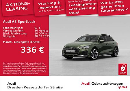 Audi A3 S line 30 TFSI 85(116) kW(PS) Schal