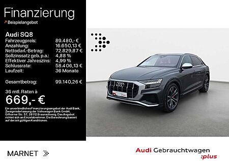 Audi SQ8 TFSI quattro*Navi*Matrix*Alu*AHK*DVD*B&O*HUD