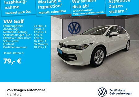 VW Golf Volkswagen VIII 1.5 TSI Life FrontAssist LED DAB+
