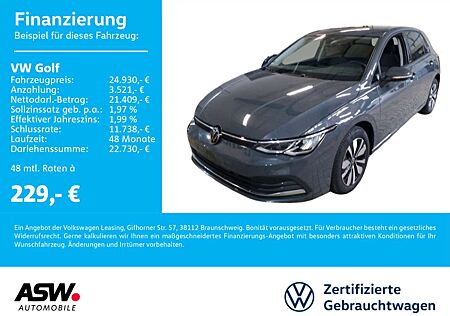 VW Golf Volkswagen Life Move 1,5 TSI LED NAVI RFK ACC PDC SHZ