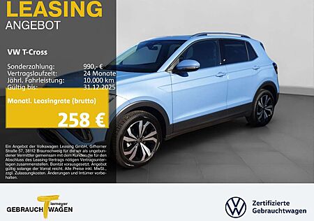 VW T-Cross Volkswagen 1.0 TSI DSG STYLE IQ.LIGHT NAVI KAMERA A