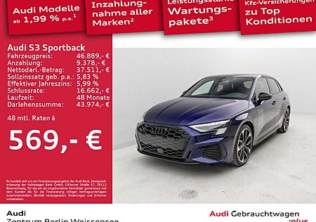 Audi S3 2.0 TFSI S-TRO*QU*MATRIX*HUD*B&O*RK