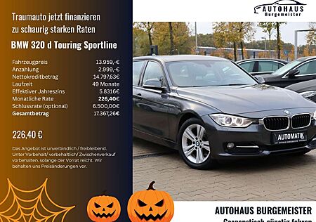 BMW 320 d Touring Sportline *2-Hand*LED*Leder*Auto*PDC*SHZ
