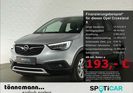 Opel Crossland X INNOVATION+AHK+RÜCKFAHKAMERA+ALLWETTERREIFEN+PARKP