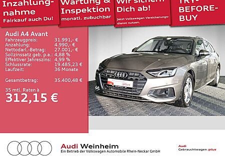 Audi A4 40 TDI quattro advanced LED S-tronic uv