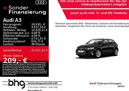 Audi A3 35 TFSI cylinder on demand Sportback sport