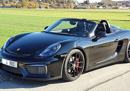 Porsche Boxster Spyder 981 mit Vollschalensitzen, KW V3, uvm...