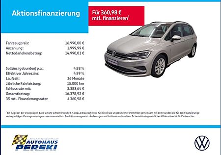 VW Golf Sportsvan Volkswagen 1.5 TSI Comfortline KLIMA, NAVI, LED, ACC, Kamer