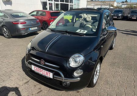 Fiat 500 KLIMA/NAVI/TEILLEDER/CABRIO/PDC