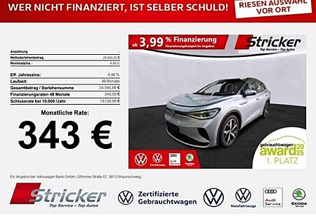 VW ID.4 Volkswagen GTX 343,-ohne Anzahlung AHK Kamera Wärmepumpe