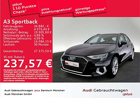 Audi A3 40 TFSI e S tronic Advanced Virtual