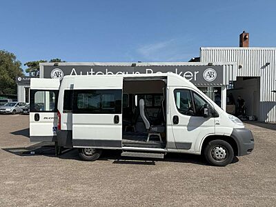 Fiat Ducato Hochr.-Kombi+Rollstuhlrampe+Behindertenum