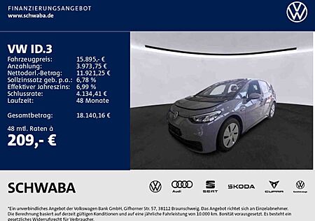 VW ID.3 Volkswagen Pure Performance