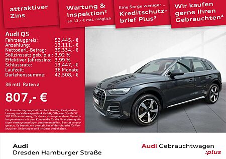 Audi Q5 50TFSI e advanced quattro Matrix B&O AHZV Nav