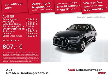 Audi Q5 50TFSI e advanced quattro Matrix B&O AHZV Nav