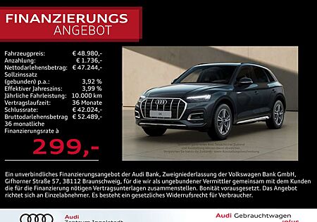 Audi Q5 45 TFSI qu S line MATRIX Pano AHK ACC Rauten Advan