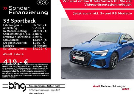 Audi S3 TFSI quattro Matrix/B&O/Interface/A