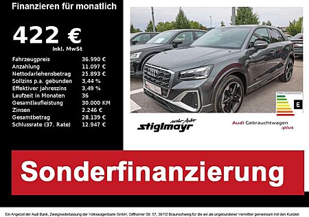 Audi Q2 S line 35 TFSI S-tronic LEDER+MATRIX+SONOS