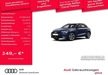 Audi A3 Sportback 35 TDI advanced LED HUD AHK SHZ