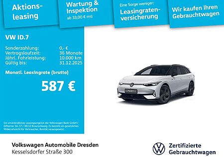 VW ID.7 Volkswagen Tourer GTX Pano AHZV Kamera HUD ACC