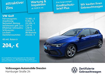 VW Golf Volkswagen VIII R-Line 1.5 eTSI DSG IQ DCC KAMERA PANO