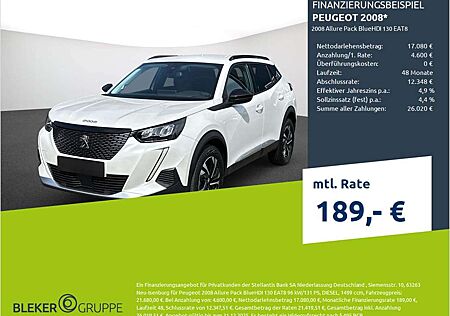 Peugeot 2008 Allure Pack BlueHDI 130 EAT8