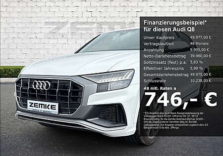 Audi Q8 50 TDI quattro tiptronic S-line Sportpaket HUD Luf