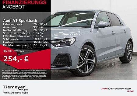 Audi A1 30 TFSI ADVANCED LM17 LED NAVI SPOR