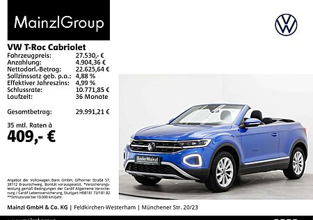 VW T-Roc Volkswagen 1.5 TSI Style Kam. AHK SHZ ACC