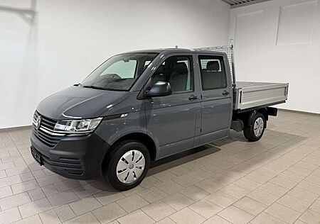 VW T6 Transporter Volkswagen T6.1 Transporter T6.1 Pritsche-Doka (6-Si.),4Motion,Klima,Radio