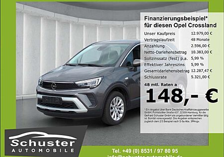 Opel Crossland Elegance 1.2Turbo*Leder LED SHZ Tempo