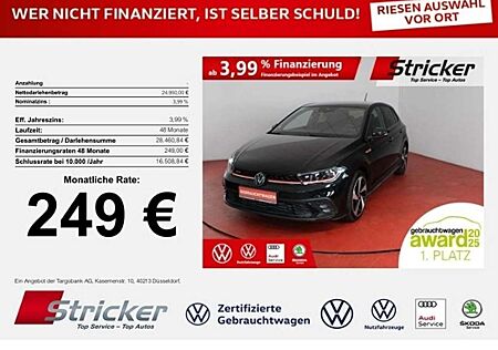 VW Polo Volkswagen GTI 2.0TSI DSG 249,-ohne Anzahlung ACC App-Connec