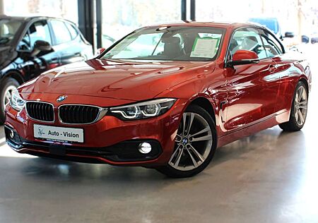 BMW 420 d Cabrio Sport Line *A-LED*360°*HUD*ACC*Leder