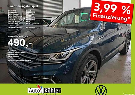 VW Tiguan Volkswagen R-Line TDi DSG 4M Black+CarPlay+Matrix