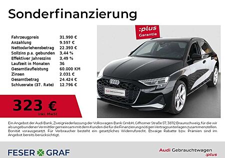 Audi A3 30 TFSI advanced,LED,Navi+,HuD,SONOS,Kamera