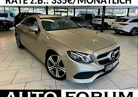 Mercedes-Benz E 220 d Coupe AUT LEDER BURMESTER NAVI LED MEMOR